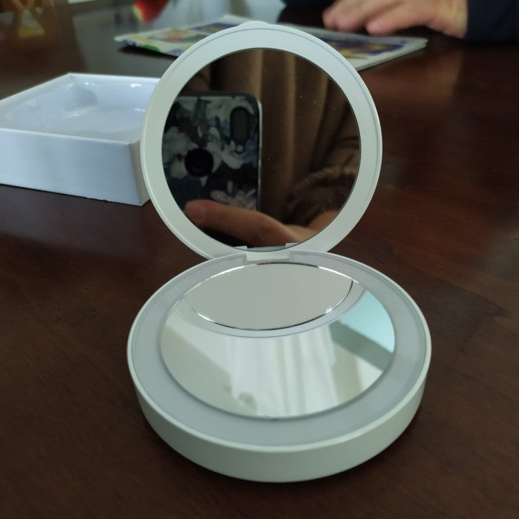 Charging Treasure Makeup Mirror With Light